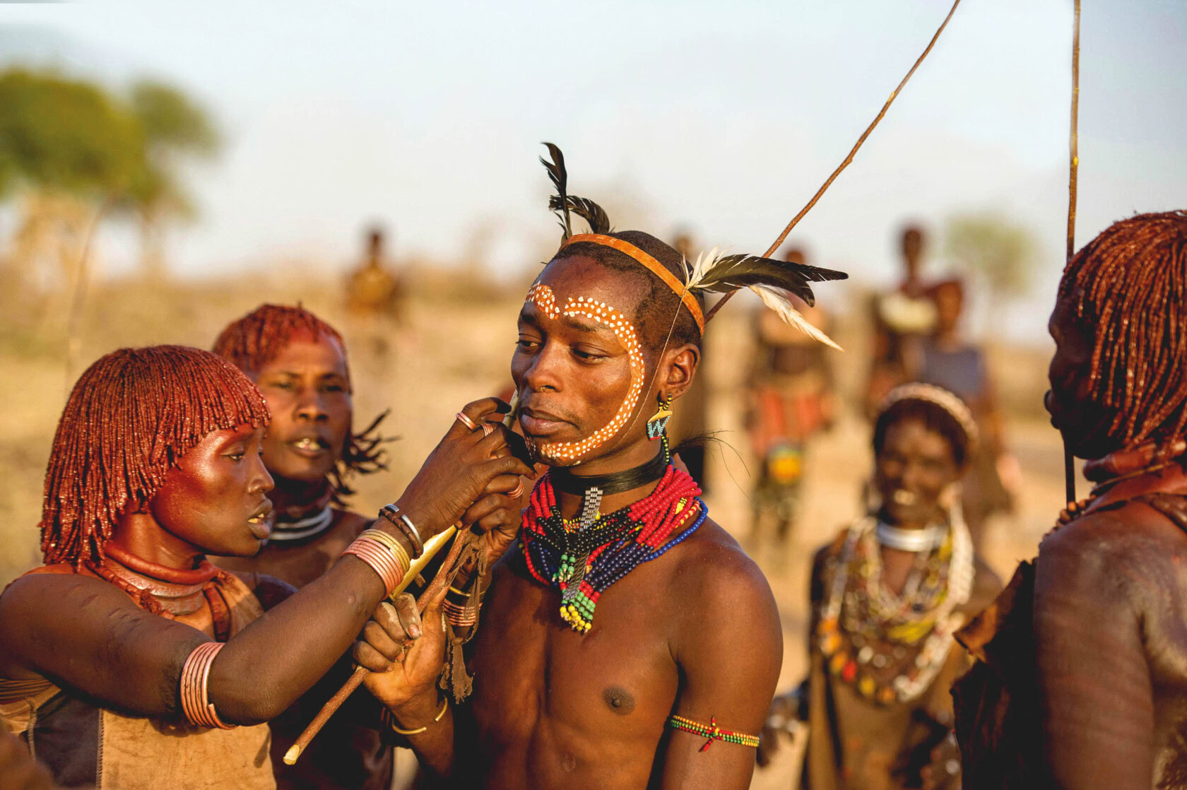 Hamer Bull Jumping Ceremony, Ethiopia